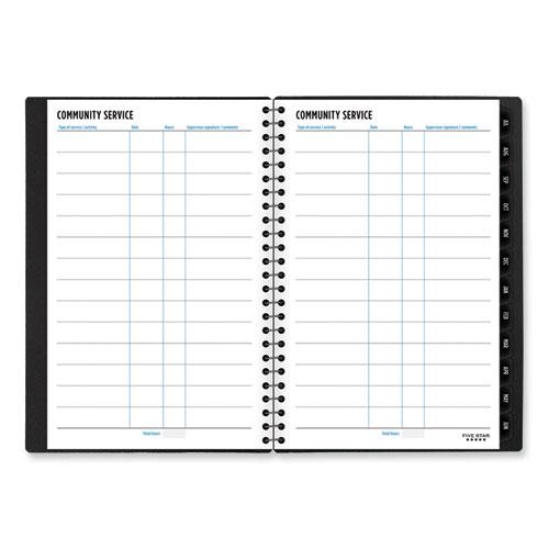 Academic Year Customizable Student Weekly/Monthly Planner, 8.5 x 6.75, 12-Month (July to June), 2024 to 2025. Picture 3