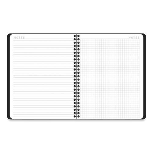 Contempo Lite Academic Year Weekly/Monthly Planner, 8.75 x 7.87, Black Cover, 12-Month (July to June) 2024 to 2025. Picture 6
