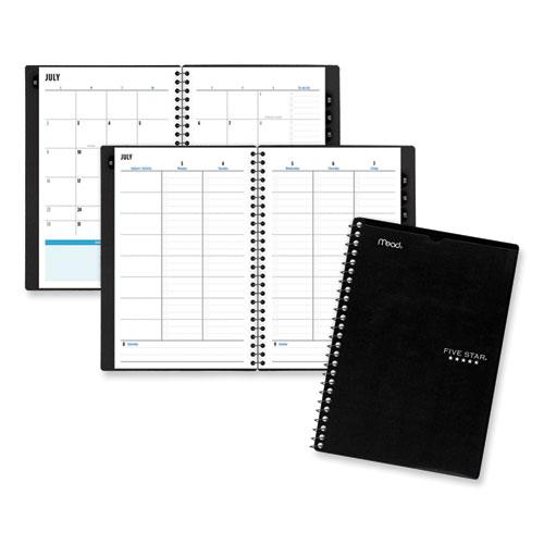 Academic Year Customizable Student Weekly/Monthly Planner, 8.5 x 6.75, 12-Month (July to June), 2024 to 2025. Picture 1