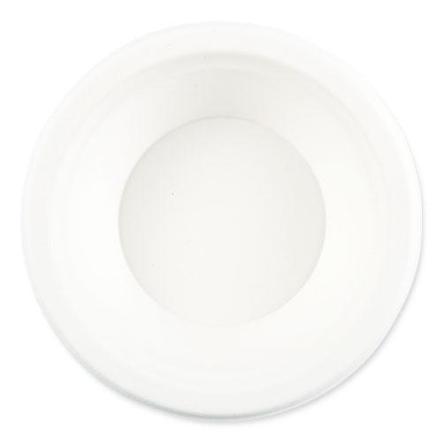 Bagasse PFAS-Free Dinnerware, Round Bowl, 12 oz, Natural, 1,000/Carton. Picture 2
