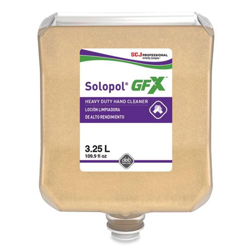 Solopol GFX Heavy Duty Hand Cleaner, Citrus Scent, 3.25 L Refill, 2/Carton. Picture 1