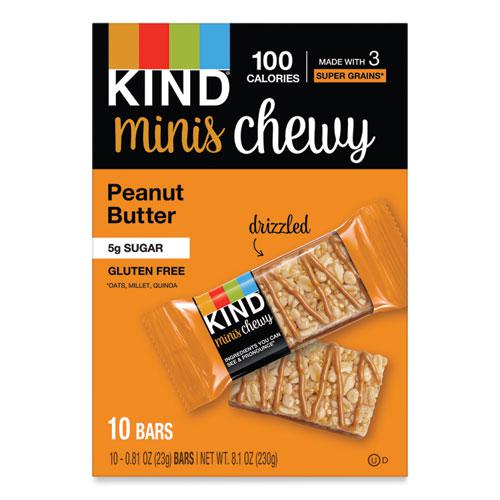 Minis Chewy, Peanut Butter, 0.81 oz 10/Pack. Picture 1