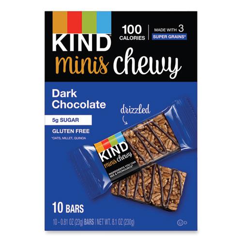 Minis Chewy, Dark Chocolate, 0.81 oz,10/Pack. Picture 1