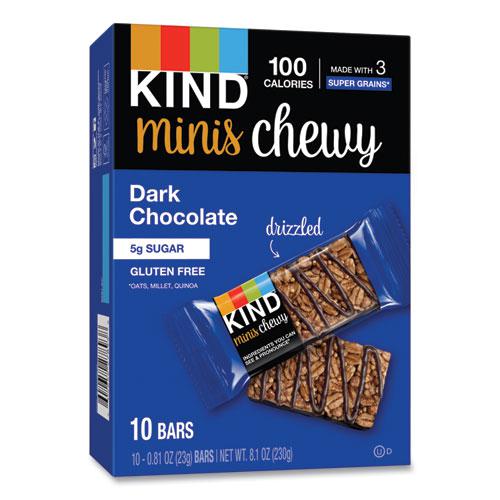 Minis Chewy, Dark Chocolate, 0.81 oz,10/Pack. Picture 5