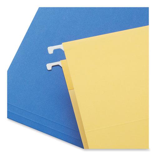 Deluxe Bright Color Hanging File Folders, Legal Size, 1/5-Cut Tabs, Bright Green, 25/Box. Picture 4