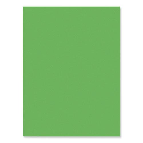 SunWorks Construction Paper, 50 lb Text Weight, 9 x 12, Bright Green, 50/Pack. Picture 2
