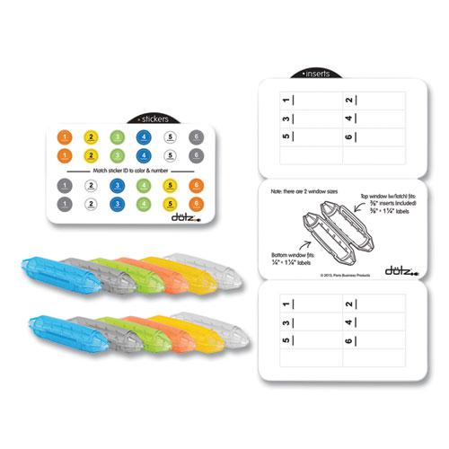 Cord ID PRO, (12) Cable Identifiers, (12) Device Stickers, (12) Customizable Inserts. Picture 4