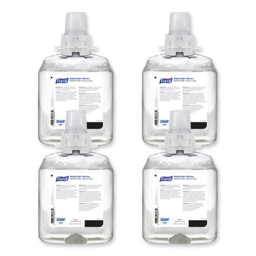 HEALTHY SOAP Mild Foam, For CS4 Dispensers, Fragrance-Free, 1,250 mL,  4/Carton. Picture 1