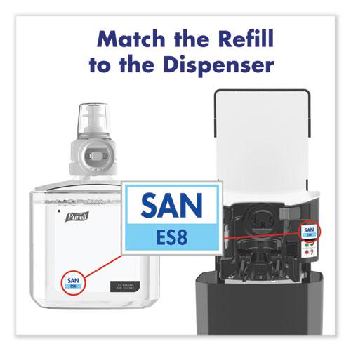 Advanced Hand Sanitizer Foam, For ES8 Dispensers, 1,200 mL, Clean Scent, 2/Carton. Picture 8