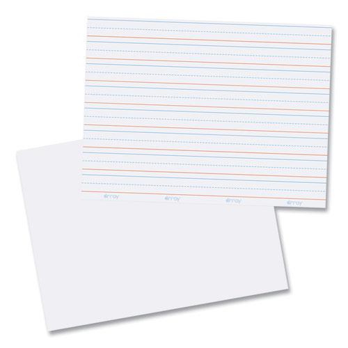 GoWrite! Dry Erase Learning Boards, 8.25 x 11, White Surface, 5/Pack. Picture 3