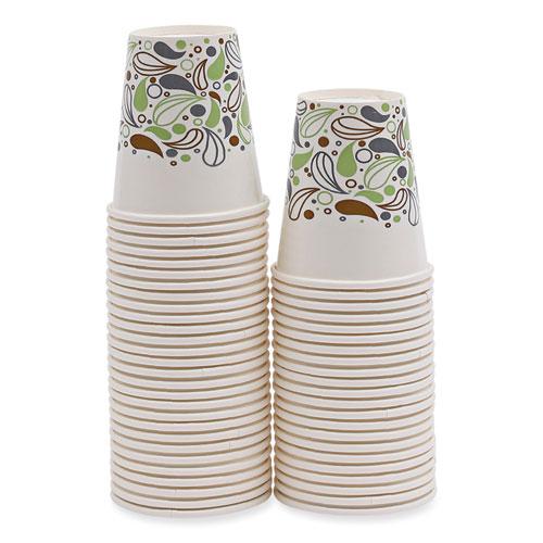 Deerfield Printed Paper Cold Cups, 12 oz, 50 Cups/Sleeve, 20 Sleeves/Carton. Picture 7