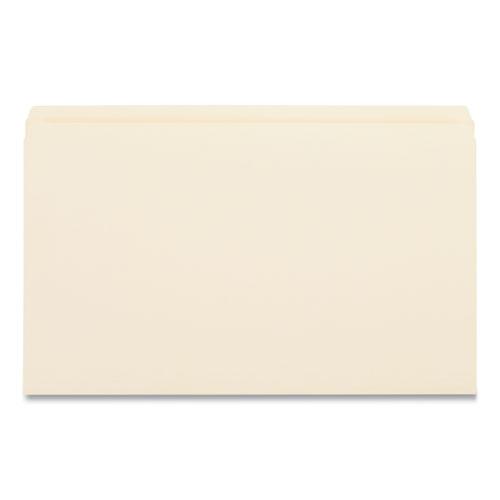 Double-Ply Top Tab Manila File Folders, Straight Tabs, Legal Size, 0.75" Expansion, Manila, 100/Box. Picture 4