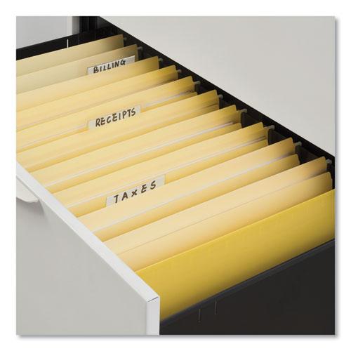 Double-Ply Top Tab Manila File Folders, Straight Tabs, Legal Size, 0.75" Expansion, Manila, 100/Box. Picture 3