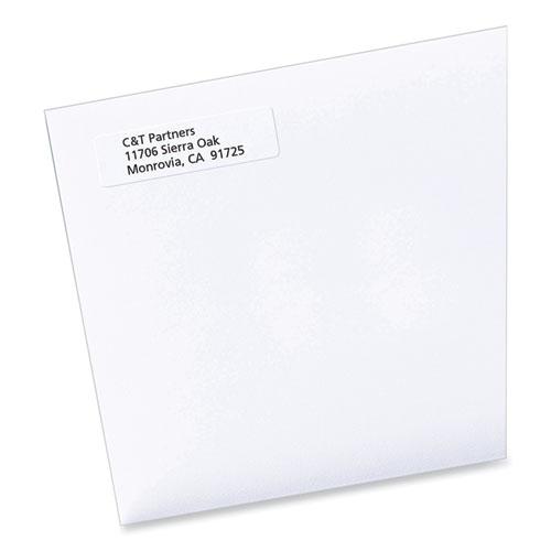 Labels, Inkjet/Laser Printers, 0.5 x 1.75, White, 80/Sheet, 100 Sheets/Pack. Picture 2
