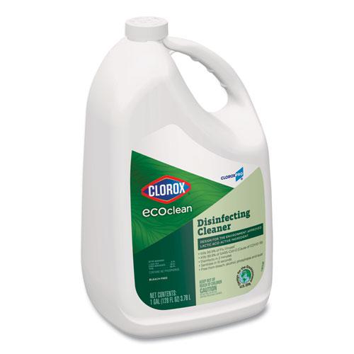 Clorox Pro EcoClean Disinfecting Cleaner, Unscented, 128 oz Refill Bottle, 4/Carton. Picture 2