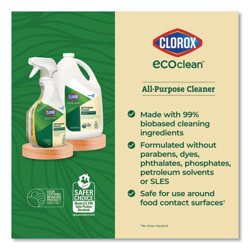Clorox Pro EcoClean All-Purpose Cleaner, Unscented, 128 oz Bottle, 4/Carton. Picture 3