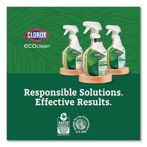 Clorox Pro EcoClean Disinfecting Cleaner, Unscented, 128 oz Refill Bottle, 4/Carton. Picture 6