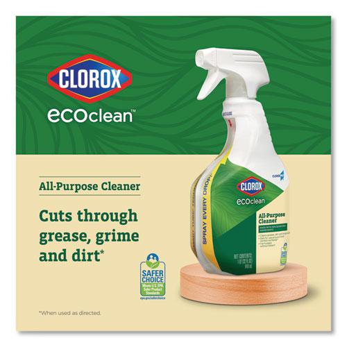 Clorox Pro EcoClean All-Purpose Cleaner, Unscented, 128 oz Bottle, 4/Carton. Picture 6