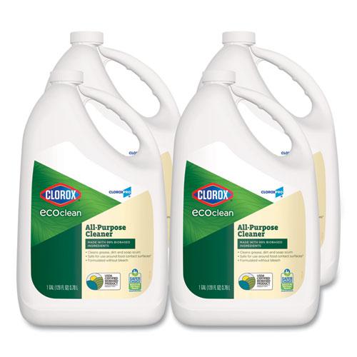 Clorox Pro EcoClean All-Purpose Cleaner, Unscented, 128 oz Bottle, 4/Carton. Picture 1