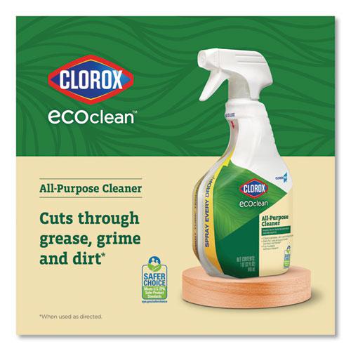 Clorox Pro EcoClean All-Purpose Cleaner, Unscented, 32 oz Spray Bottle, 9/Carton. Picture 6