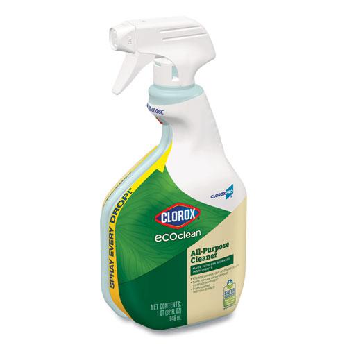 Clorox Pro EcoClean All-Purpose Cleaner, Unscented, 32 oz Spray Bottle, 9/Carton. Picture 2