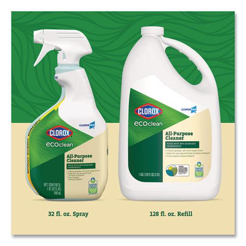 Clorox Pro EcoClean All-Purpose Cleaner, Unscented, 32 oz Spray Bottle, 9/Carton. Picture 7