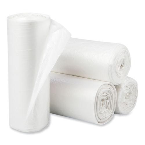 Eco Strong Plus Can Liners, 60 gal, 16 mic, 38 x 58, Natural, 200/Carton. Picture 2