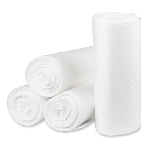 Eco Strong Plus Can Liners, 33 gal, 13 mic, 33 x 39, Natural, 250/Carton. Picture 1