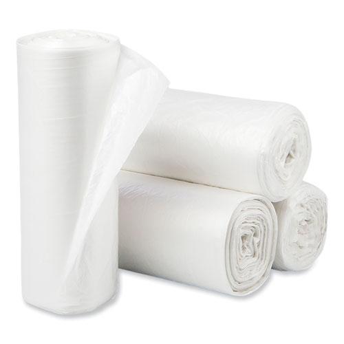 Eco Strong Plus Can Liners, 33 gal, 13 mic, 33 x 39, Natural, 250/Carton. Picture 2