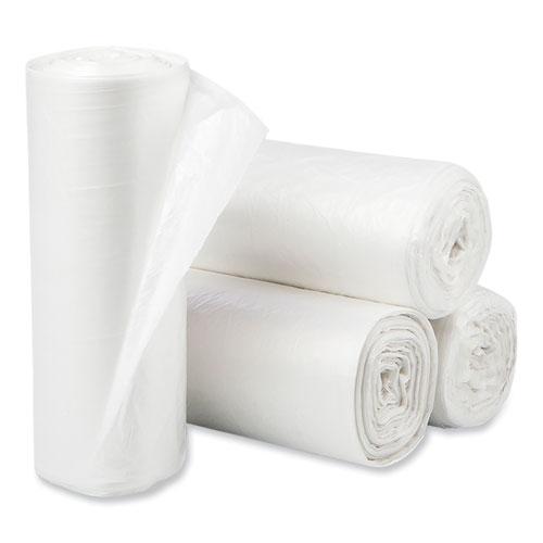 Eco Strong Plus Can Liners, 40 gal, 14 mic, 40 x 46 Natural, 250/Carton. Picture 2