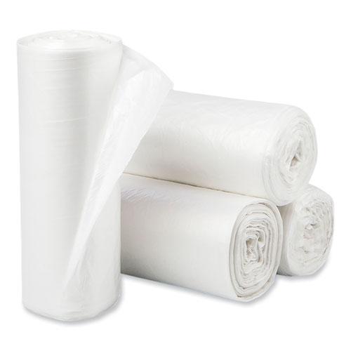 Eco Strong Plus Can Liners, 40 gal, 16 mic, 40 x 46, Natural, 250/Carton. Picture 1