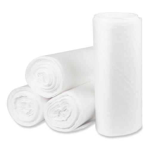 Eco Strong Plus Can Liners, 33 gal, 1 mil, 33 x 39, Natural, 150/Carton. Picture 4