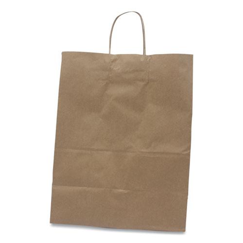Kraft Paper Bags, 13" x 7" x 17", Kraft, 250/Carton. Picture 1