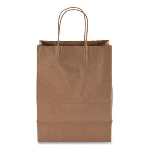 Kraft Paper Bags, 8" x 5" x 11", Kraft, 250/Carton. Picture 2