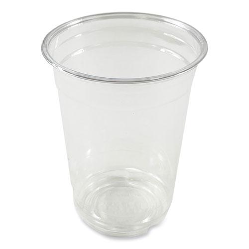 Clear Plastic Cold Cups, 10 oz, PET, 1,000/Carton. Picture 1