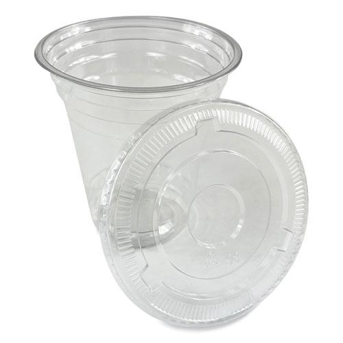 Clear Plastic Cold Cups, Squat, 12 oz, PET, 1,000/Carton. Picture 3