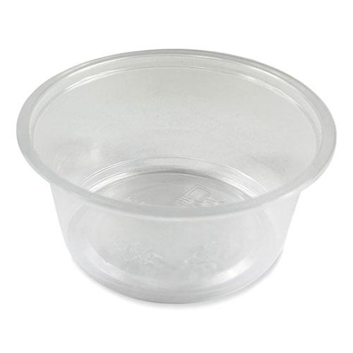 Souffle/Portion Cups, 3.25 oz, Polypropylene, Translucent, 2,500/Carton. Picture 1