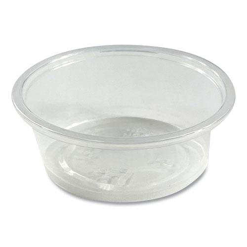 Souffle/Portion Cups, 1.5 oz, Polypropylene, Translucent, 2,500/Carton. Picture 4