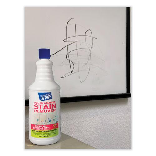 Lift Off #3: Pen, Ink and Marker Graffiti Remover, 32 oz Pour Bottle, 6/Carton. Picture 2