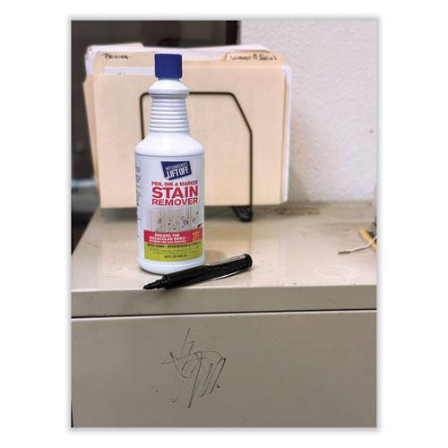 Lift Off #3: Pen, Ink and Marker Graffiti Remover, 32 oz Pour Bottle, 6/Carton. Picture 3