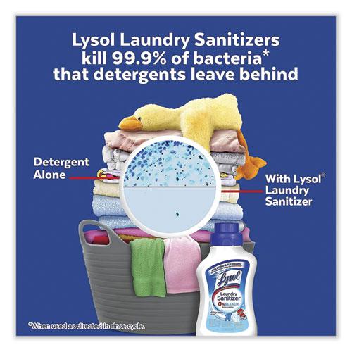 Laundry Sanitizer, Liquid, Crisp Linen, 90 oz, 4/Carton. Picture 5