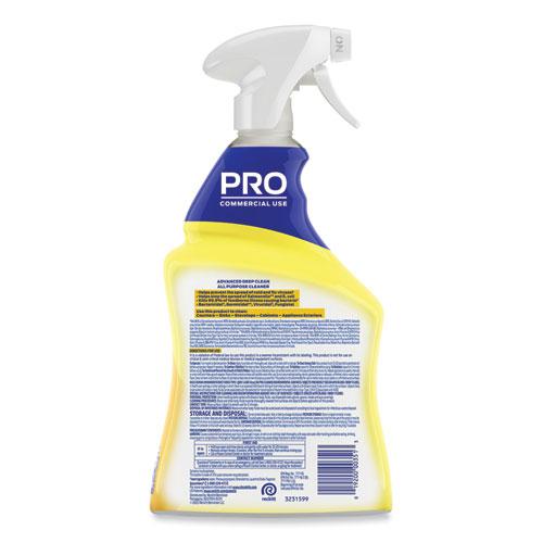 Advanced Deep Clean All Purpose Cleaner, Lemon Breeze, 32 oz Trigger Spray Bottle, 12/Carton. Picture 2