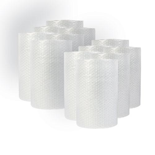 Bubble Packaging, 0.19" Thick, 12" x 30 ft, Perforated Every 12", Clear, 12/Carton. Picture 1