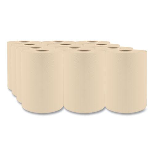 Select Hardwound Roll Towels, 1-Ply, 7.88" x 350 ft, Natural, 12 Rolls/Carton. Picture 4