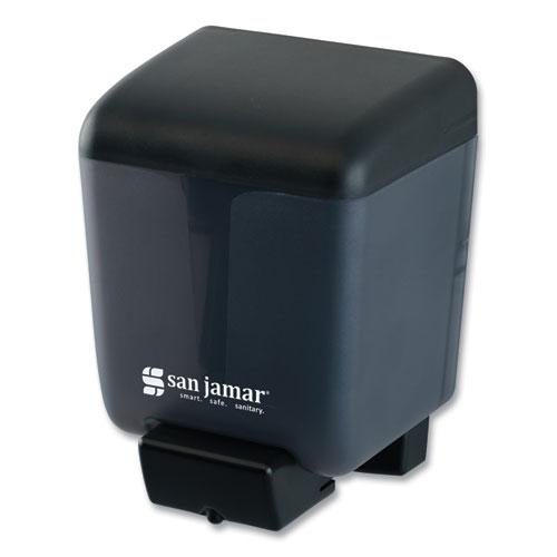 Classic Bulk Soap Dispenser, 30 oz, 3.97 x 4.92 x 6.64, Black. Picture 1