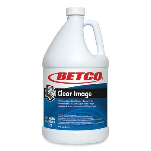 Clear Image Glass and Surface Cleaner, Rain Fresh Scent, 1 gal Bottle, 4/Carton. Picture 1