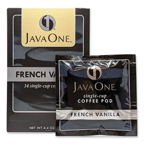 Coffee Pods, French Vanilla, Single Cup, 14/Box. Picture 1