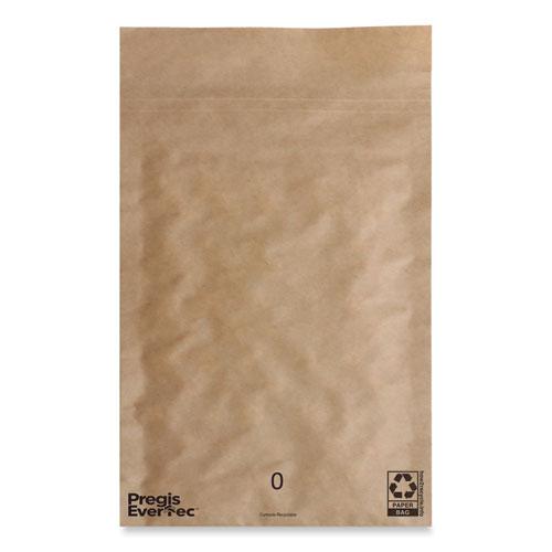 EverTec Curbside Recyclable Padded Mailer, #0, Kraft Paper, Self-Adhesive Closure, 7 x 9, Brown, 300/Carton. Picture 2