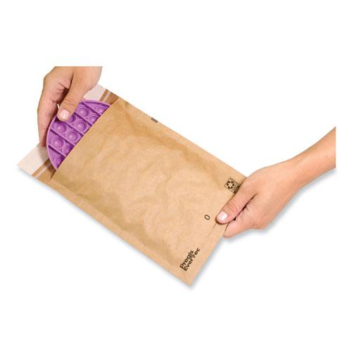 EverTec Curbside Recyclable Padded Mailer, #0, Kraft Paper, Self-Adhesive Closure, 7 x 9, Brown, 300/Carton. Picture 4