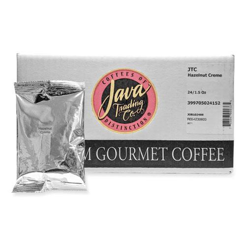 Coffee Portion Packs, 1.5oz Packs, French Roast, 42/Carton. Picture 1